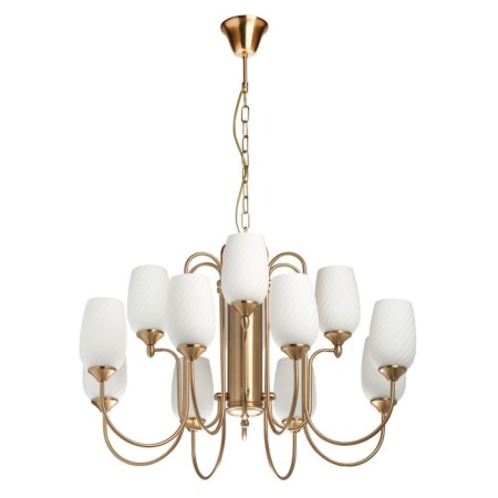 Palermo chandelier, size 80x108x80 cm, 480W 12xe27 IP 20