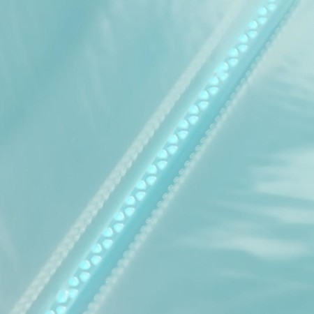A4 Calligrata folder, 60 transparent inserts, 500 μm, turquoise-blue-2