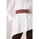 Women's belt, width 6 cm, buckle metal, brown color