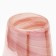 Elen flower vase made of colored glass 30.5 × 17.5 × 17.5 cm