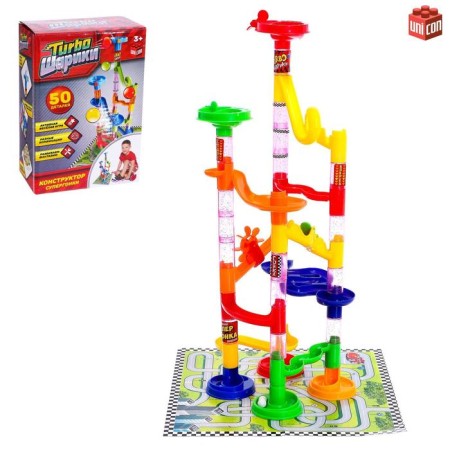 Constructor "Turbo Balls", 50 parts