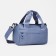 Sports bag with lightning, external pocket, gray color