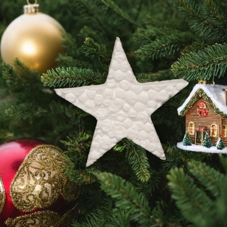 Foam from foam "Star", 5 x 2 cm, set 10 pcs-3