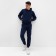 Men's pants with pockets, dark blue color, size 54