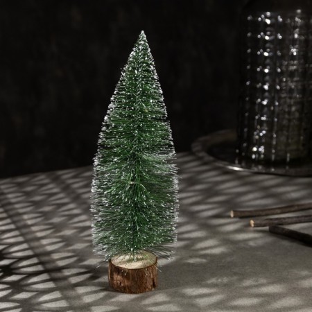 LED figure "Christmas tree with garland", 8.5 × 28 × 8.5 cm, plastic, batteries LR41x2, glow of multi-1