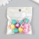 Beads Plastic "Ball with heart" Gloss Mix d = 1.6 cm set 20 g