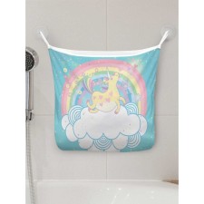 Organizer in a bathtub on the suction cups 