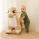 Children's pants Minaku, Khaki color, height 74-80 cm