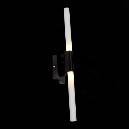 Sconces st. SL947.401.02. Laconicita. 2x5 watts, G9, 4000k, 60x10 cm, black color-1