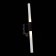 Sconces st. SL947.401.02. Laconicita. 2x5 watts, G9, 4000k, 60x10 cm, black color
