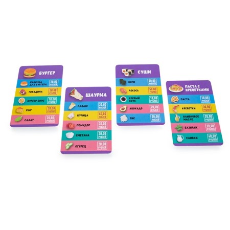 Board game "hostess", 2-4 players-4