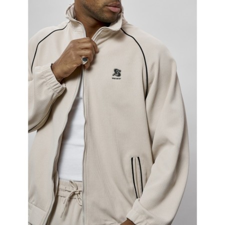 Sports suit men's, size 52, beige color-22