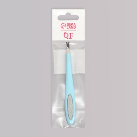 Trimmer for cuticle, with a file, 10.5 cm, color mix-4