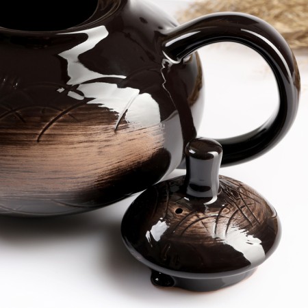 Teapot "Medium baby" 1l / 13x14cm, old man-3