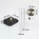 Watch mechanism with the arrows "Solomon-17", smooth move, rod 20 mm, arrows 315/390 mm