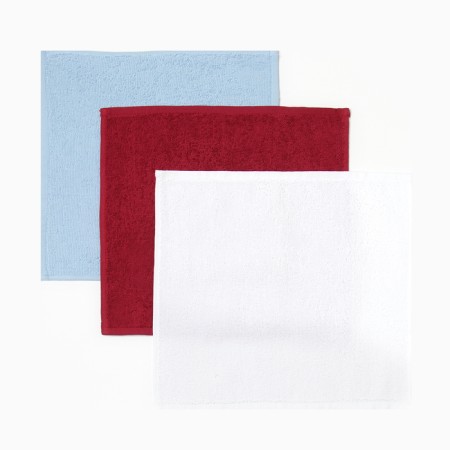 Set of terry towels Cherry 30x30 cm - 3 pcs, cotton 340g/m2-4