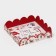 Box for confectionery with PVC lid "Winter Vacations", 13 x 13 x 3 cm, New Year