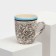 Ceramic Persia mug, 350 ml, blue, 1 variety, Iran