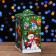 Gift box "Mail Santa Claus" Green 15.5 x 12 x 8 cm