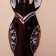 Mask "Zebra" Albezia 50 cm
