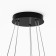 Suspension lamp Maytoni Mod058PL-L74BK, LED, 83 W, 800x800x1340 mm, 2000 lm, black