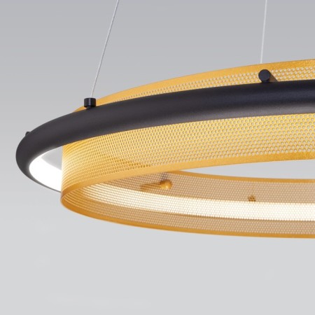 Smart suspended lamp Imperio, SMD, LED tape, 59x59 cm-2