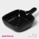 Ceramic sauce with the handle of the frying pan, 50 ml, 10.5 × 7.2 cm, black color is black