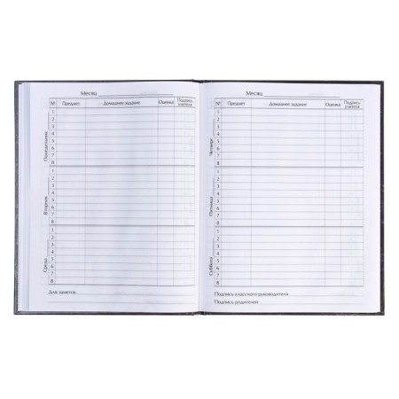 Diary for grades 5-11, "coat of arms", solid cover 7BC, glossy lamination, 48 sheets-4