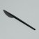 Disposable knife "black" 16.5 cm