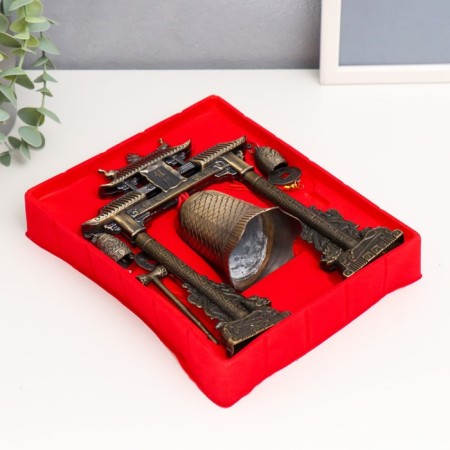 Bell-hong metal "Dragon" 21.5x22x5 cm-4