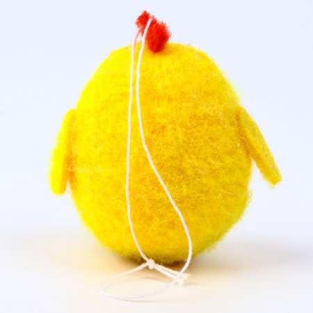 Soft toy "chicken" on a suspension, 6 cm, color mix-2