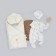Kinderlitto Rabbits, 4 items, height 50-56 cm, milk color, milk