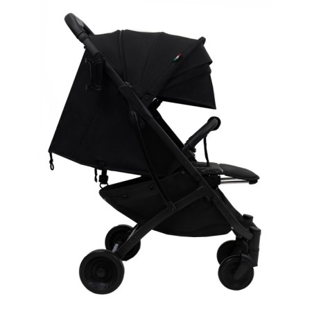 Walking stroller Sweet Baby Compatto, Black color-7