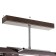 Chandelier 2731/2 E27 40W brown-chromium 45x26x34 cm Bayerlux