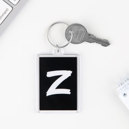 Key keychain "Z", 5 x 3 cm
