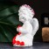 Figure "Angel necklace from hearts" 11x6cm