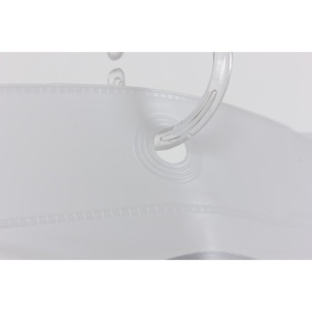 Bacchetta Bolle bathroom curtains, 180 x 200 cm, PVC, gray-4