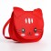 Baby bag on a magnet, red color