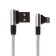 BLAST BMC-217, Lightning-USB, nylon braid, L-shaped, 1.0 m, silver