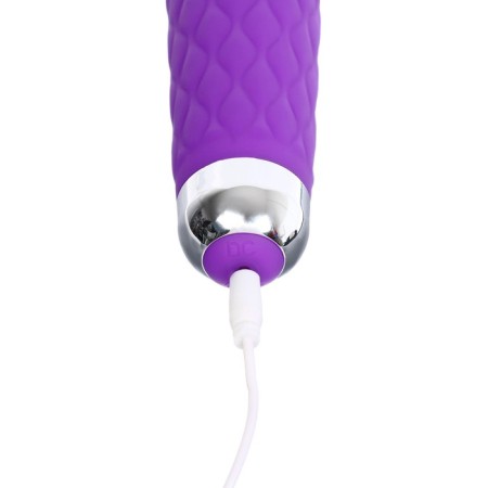 Massage vibrator, 20 frequencies, 16 modes, 20.4 × 4.2 cm, purple-7