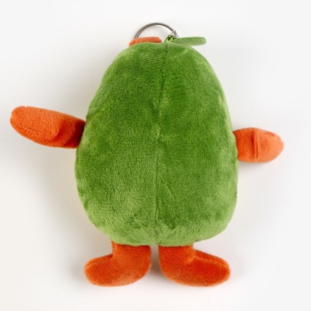 Soft toy "Avocado" on a key fabric, 10 cm-2