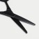 Scissors are manicure, wide, straight, 10 cm, matte black color