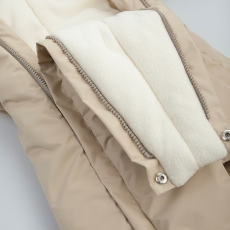 Combineson Children's Winter Open Kinderlitto "Lapland-2", height 80-86 cm, beige color-2