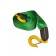 Cable tugbox service key, super-superintendous, 6 tons, 5 m, tape width 60 mm, 2 hooks 948980