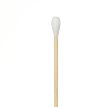 Cotton sticks for children crumbs, box 200 pcs., Tip - classic, cotton/bamboo-5