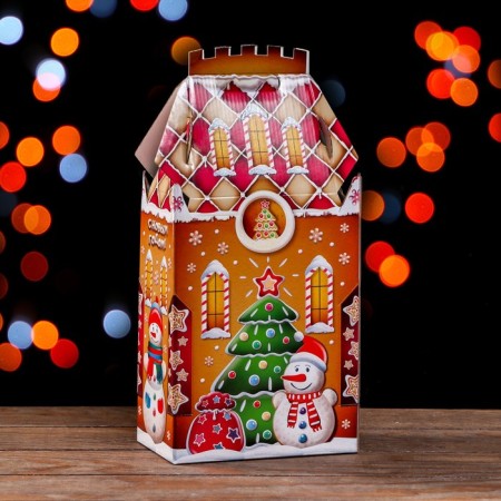 Gingerbread gift box 16.7 x 10.1 x 34.5 cm-1