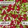 Confectionery Sprinking "Stars, Balls": green, white, burgundy, with a soft center, 50 g