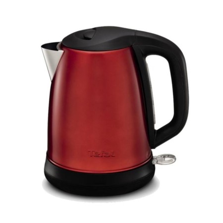 Electric kettle Tefal Ki270530, metal, 1.7 l, 2400 watts, red