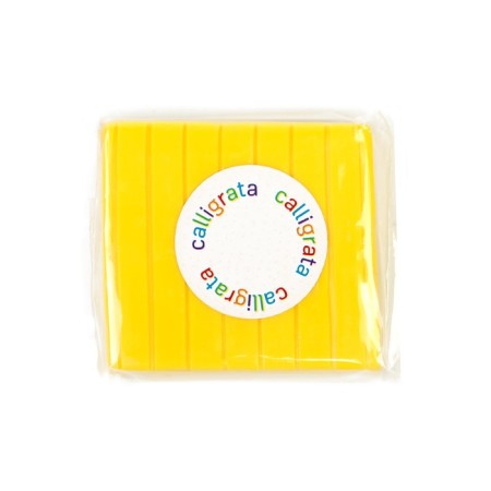 Polymer clay Calligrata 50 g, yellow