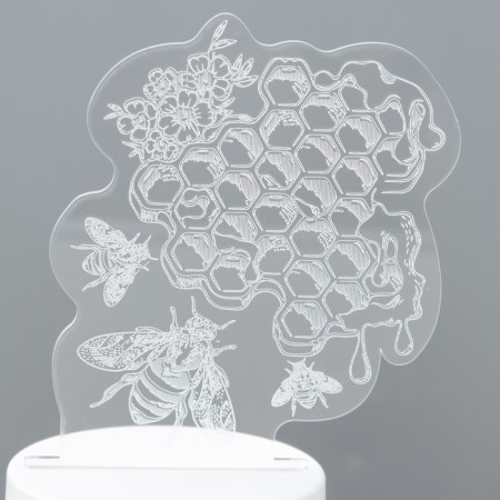 Light "Bee" LED white 12x9.5x15 cm Risalux-5